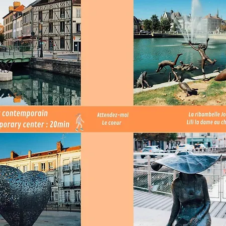 Bella Luna Iii - Elegant Centre - Parking Gratuit - Wifi Ultra Rapide-appareil Massage-netflix-jeu Societe *